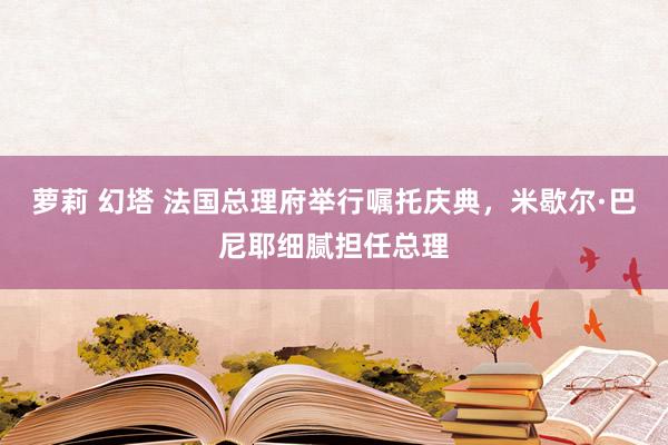 萝莉 幻塔 法国总理府举行嘱托庆典，米歇尔·巴尼耶细腻担任总理