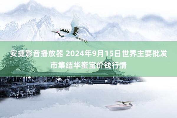 安捷影音播放器 2024年9月15日世界主要批发市集结华蜜宝价钱行情