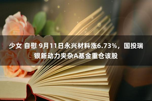 少女 自慰 9月11日永兴材料涨6.73%，国投瑞银新动力夹杂A基金重仓该股