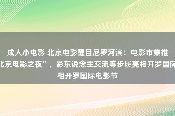 成人小电影 北京电影醒目尼罗河滨！电影市集推介、“北京电影之夜”、影东说念主交流等步履亮相开罗国际电影节